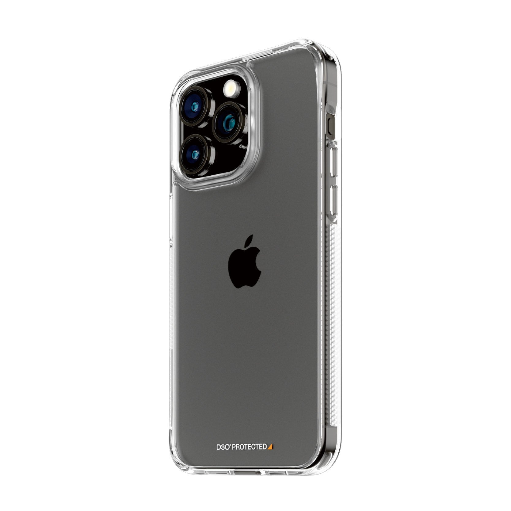 PanzerGlass® HardCase Transparent m. D3O® iPhone 15 Pro Max